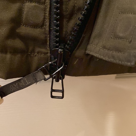 TNA Dark Olive Green Bancroft Parka Winter Ski Jacket - Picture 8 of 16
